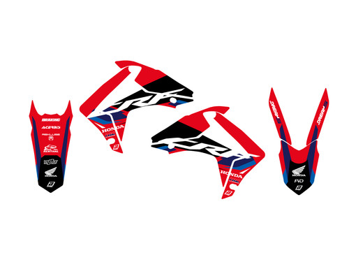 Kit adesivi grafiche honda crf - kit,