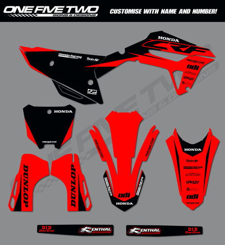 Grafica motocross honda - grafica,