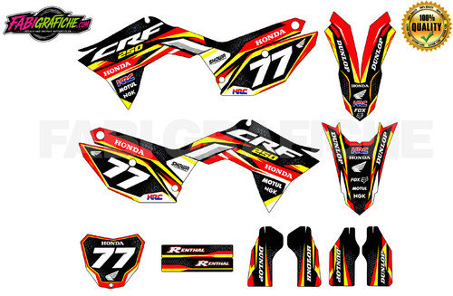Grafica completa moto honda - grafica,