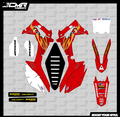 Kit grafiche adesivi - kit,