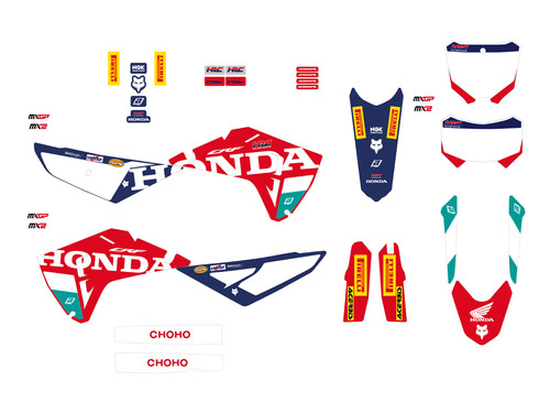 Kit adesivi completi - , grafiche