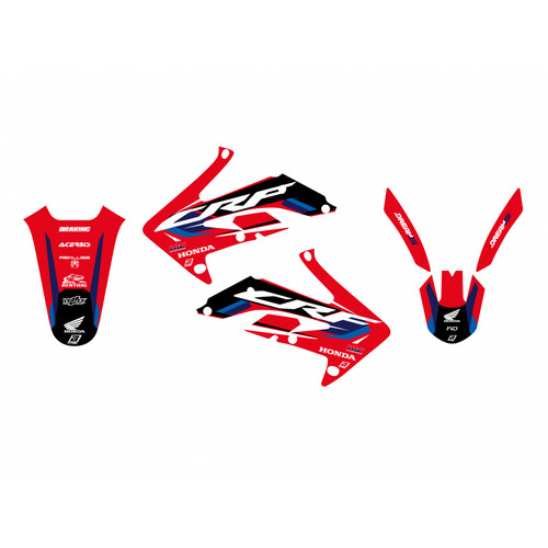 Kit adesivi grafiche honda - adesivi,